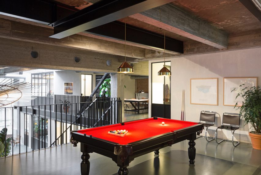 Fosbury & Son co-working space in the WATT-tower, Antwerp
