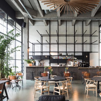 Antwerp co-working space by Going East encourages occupants to explore its diverse spaces