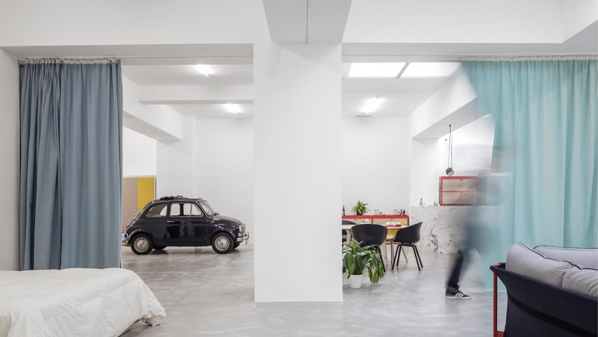 Garage house Lisbon by Fala Atelier