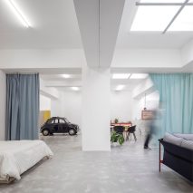 Garage house Lisbon by Fala Atelier