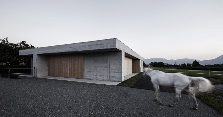 Griss Equine Veterinary Practice in Austria by Marte Marte Architects