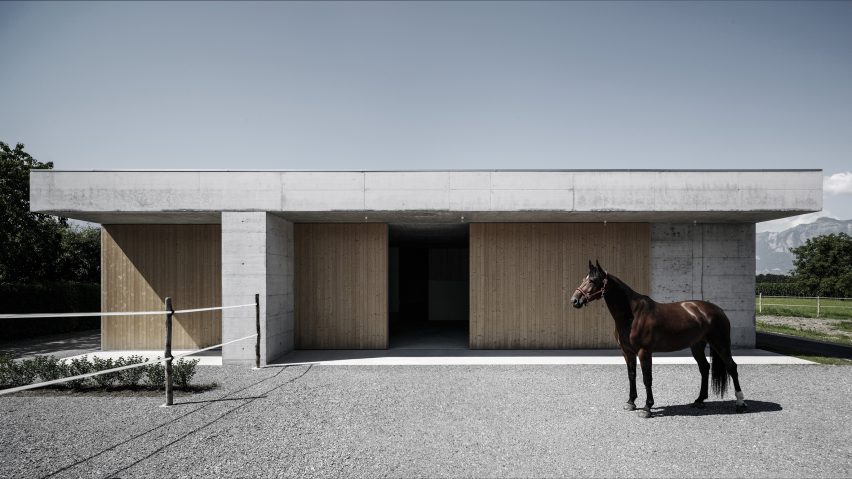 Griss Equine Veterinary Practice in Austria by Marte Marte Architects