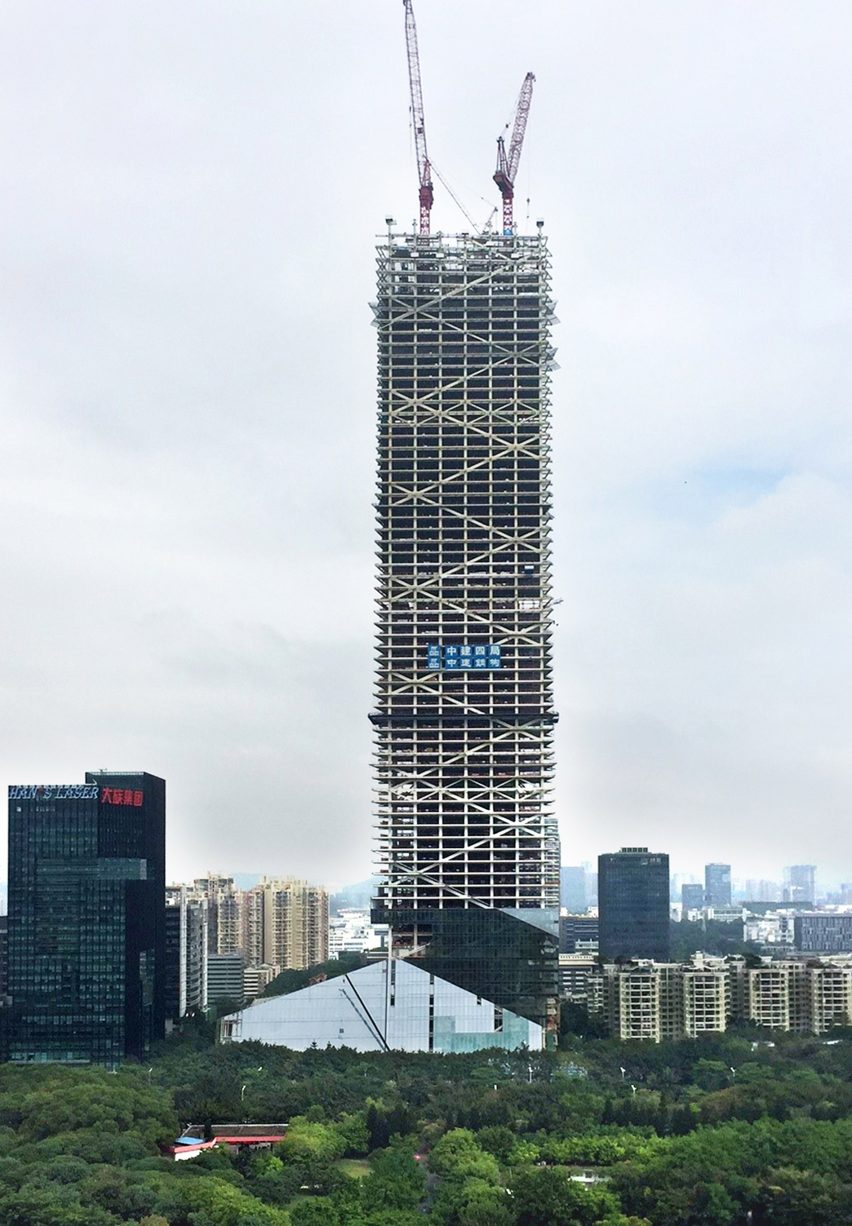 Hanking Centre Tower in Shenzhen Morphosis Architecture