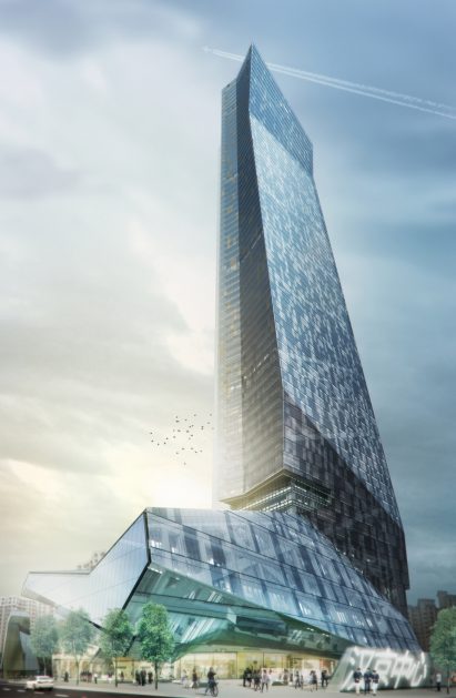 Hanking Centre Tower in Shenzhen Morphosis Architecture