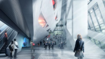 Hanking Centre Tower in Shenzhen Morphosis Architecture