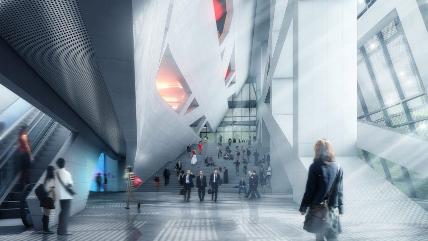 Hanking Centre Tower in Shenzhen Morphosis Architecture