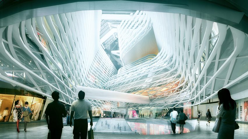Hanking Centre Tower in Shenzhen Morphosis Architecture