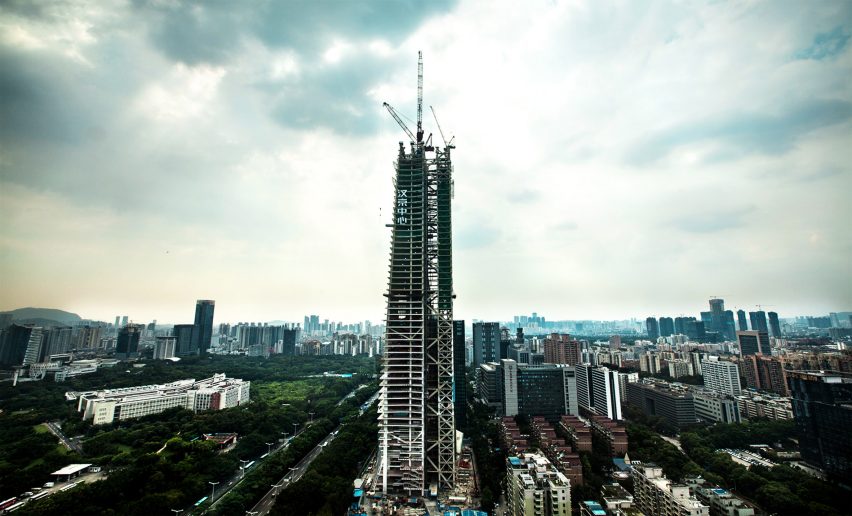 Hanking Centre Tower in Shenzhen Morphosis Architecture