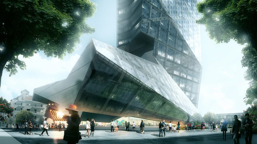 Hanking Centre Tower in Shenzhen Morphosis Architecture