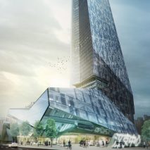Supertall Shenzhen tower by Morphosis reaches full height