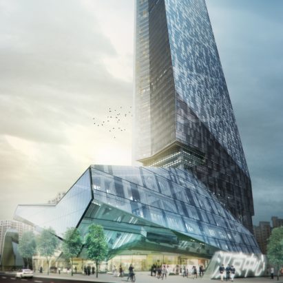Supertall Shenzhen tower by Morphosis reaches full height
