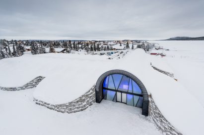 Icehotel 365 by Alex Haw & Aditya Bhatt Sweden hotel interior