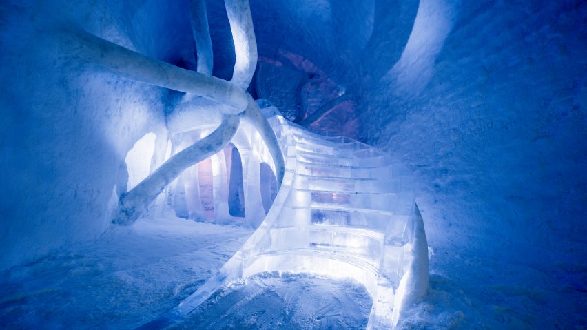 Icehotel 365 by Alex Haw & Aditya Bhatt Sweden hotel interior