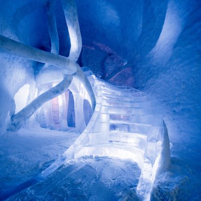 Icehotel 365 by Alex Haw & Aditya Bhatt Sweden hotel interior