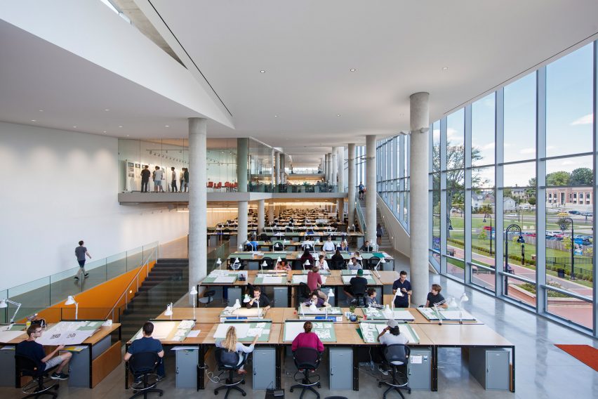 Kent State arch school by Weiss Manfredi