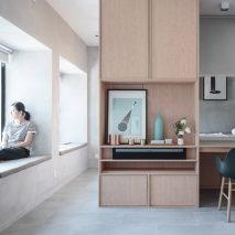 JAAK reconfigures Hong Kong apartment with space-saving cabinetry