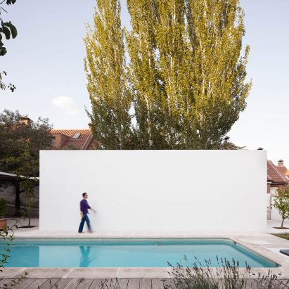 Little White Box at Turégano House by Alberto Campo Baeza