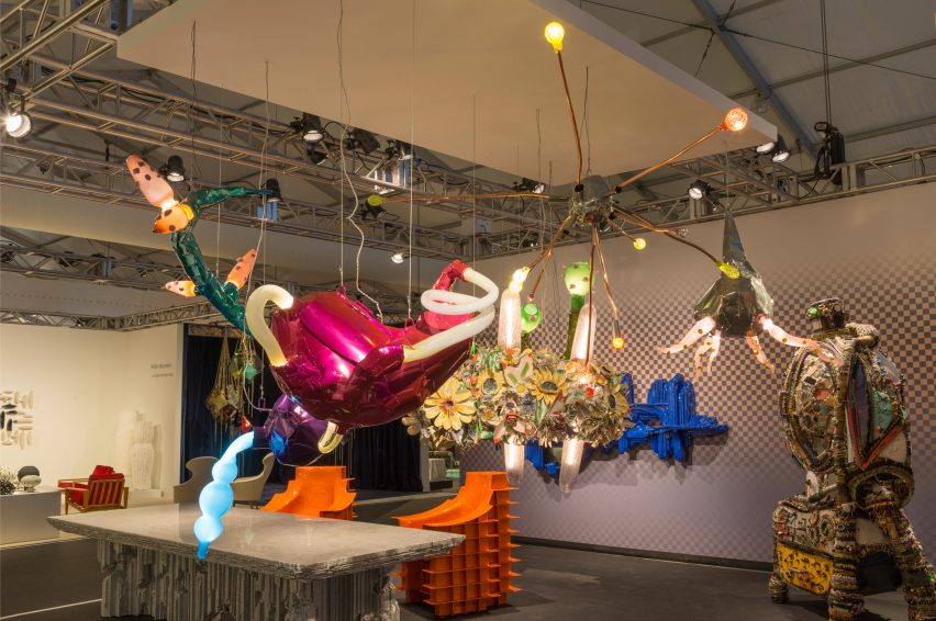 Miami: Misha Kahn scrappy cabinet