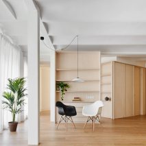 Bajet Giramé Architects reconfigures 1970s Barcelona apartment for retired couple