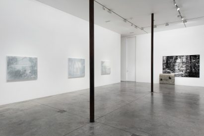 Modernist ruin in a London gallery by Artist Alex Hartley