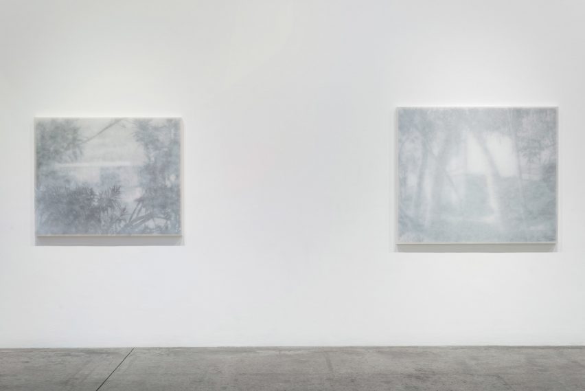 Modernist ruin in a London gallery by Artist Alex Hartley