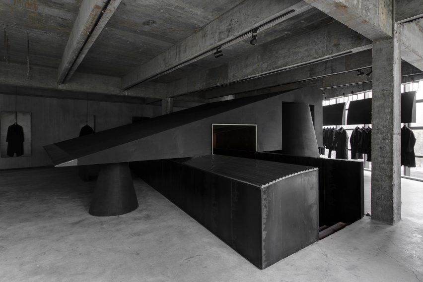 AN Design's interior for the Heike concept store in Hangzhou