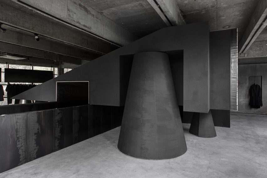 AN Design's interior for the Heike concept store in Hangzhou