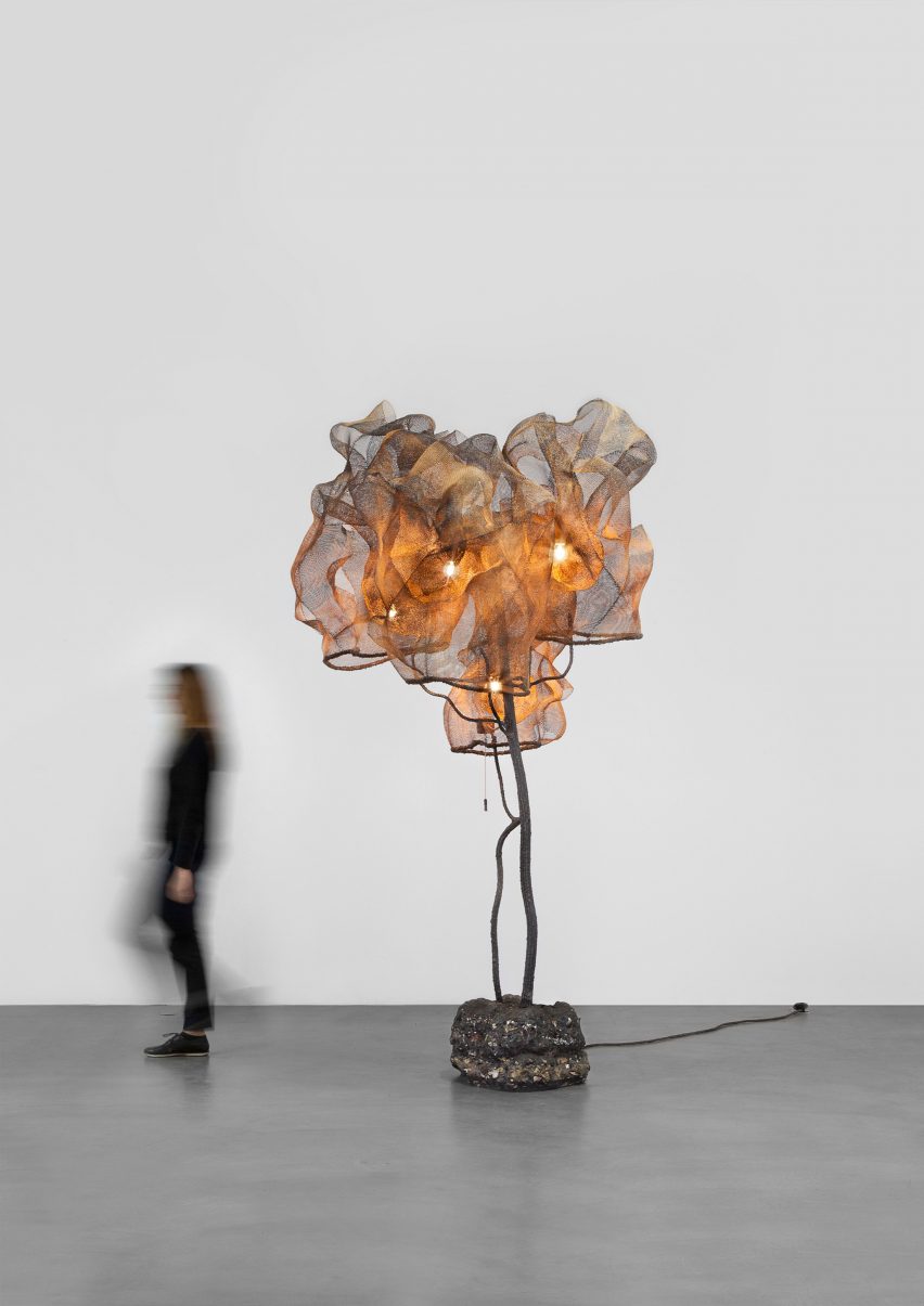 Nacho Carbonnel at Carpenters Workshop Gallery lighting design