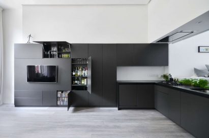 Nevern Square Apartment by Daniele Petteno Architecture Workshop