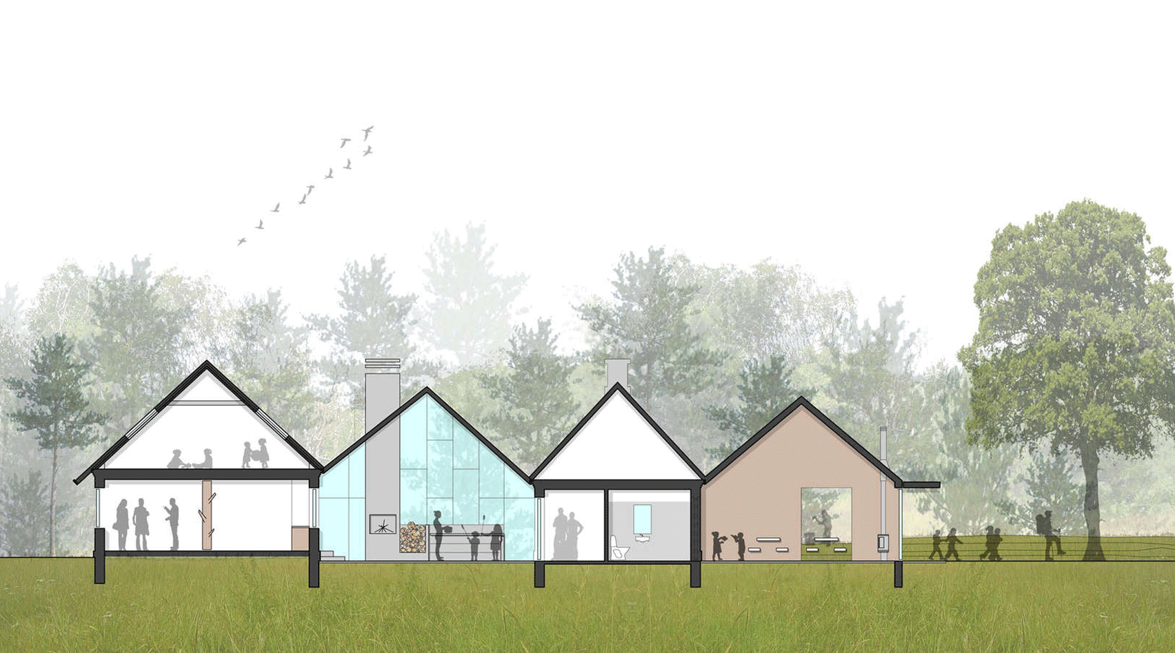 Nøjkærhus Culture House by LUMO architects Denmark cultural buildings