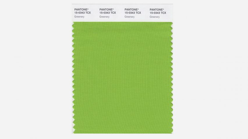 Pantone names Greenery its colour of the year 2017