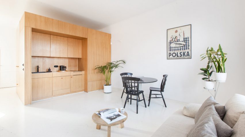 Projekt Praga transforms historic brewery in Poland into minimal apartments