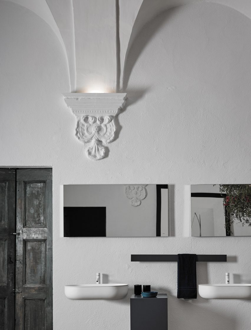 Prime bathroom line by Norm Architects for Inbani