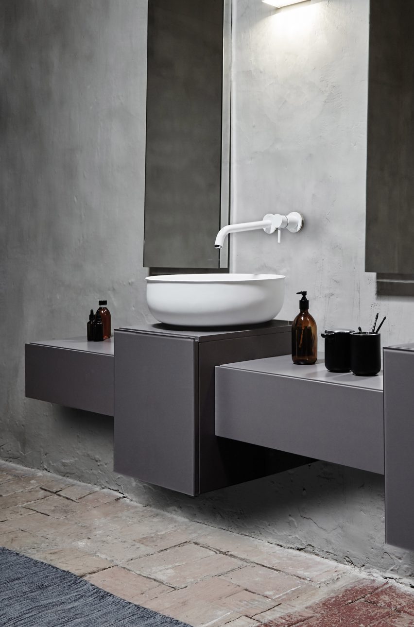 Prime bathroom line by Norm Architects for Inbani