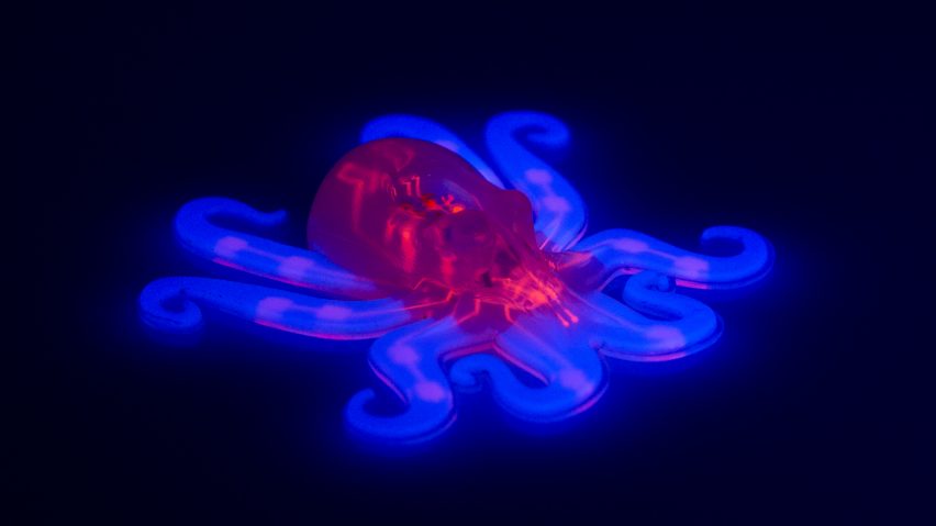 Soft robot by Harvard researchers