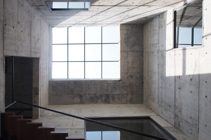 Solid Concrete Gallery as Living Artwork by ASWA
