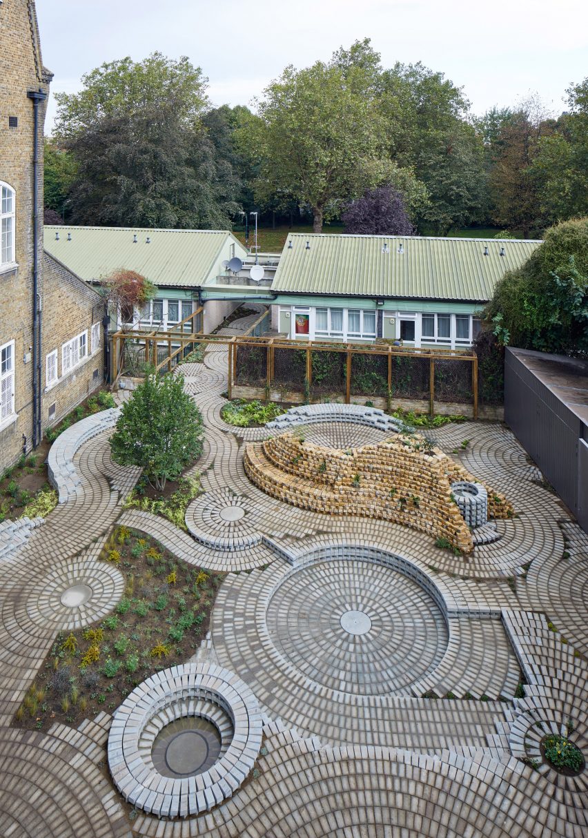 South London Gallery Garden by Gabriel Orozco