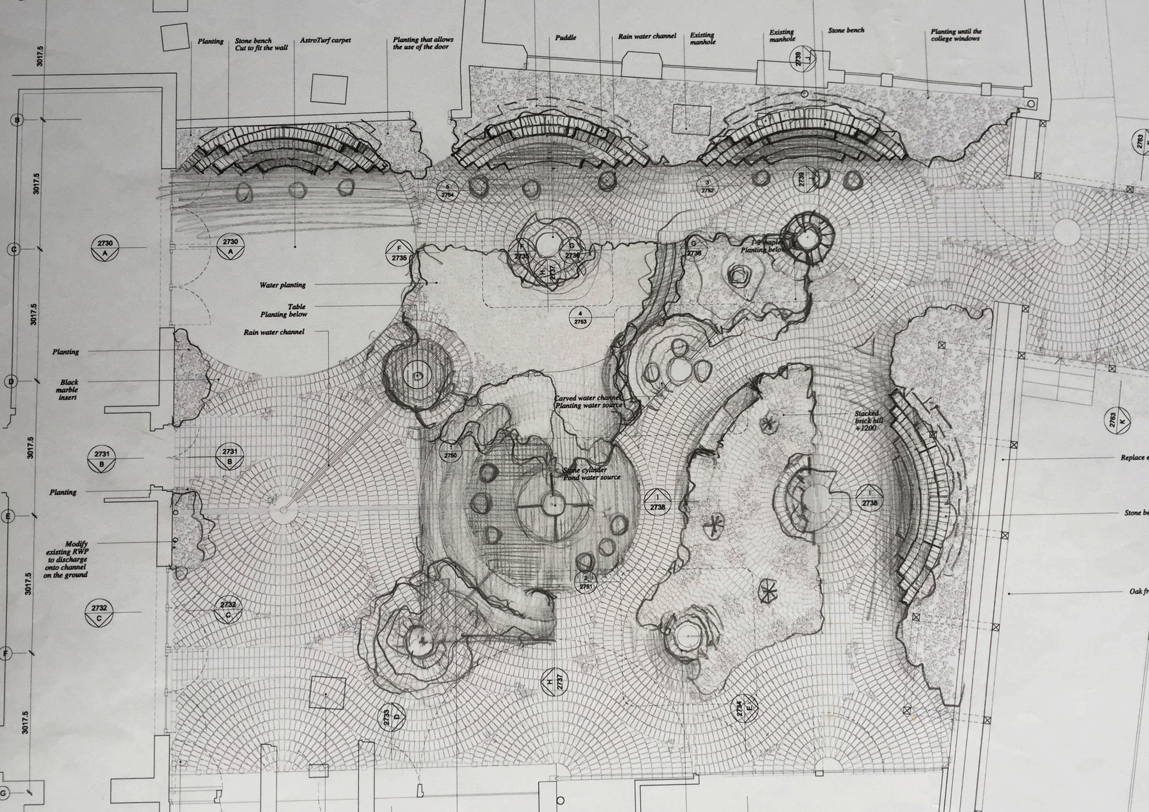 South London Gallery Garden by Gabriel Orozco