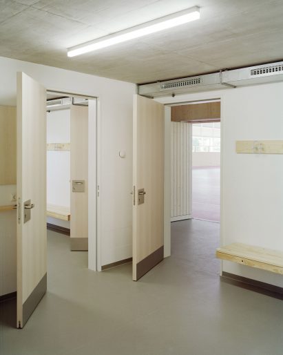 Sports Hall Haiming by Almannai Fischer