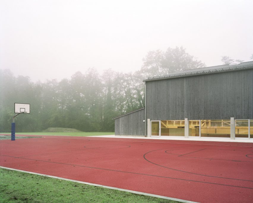 Sports Hall Haiming by Almannai Fischer