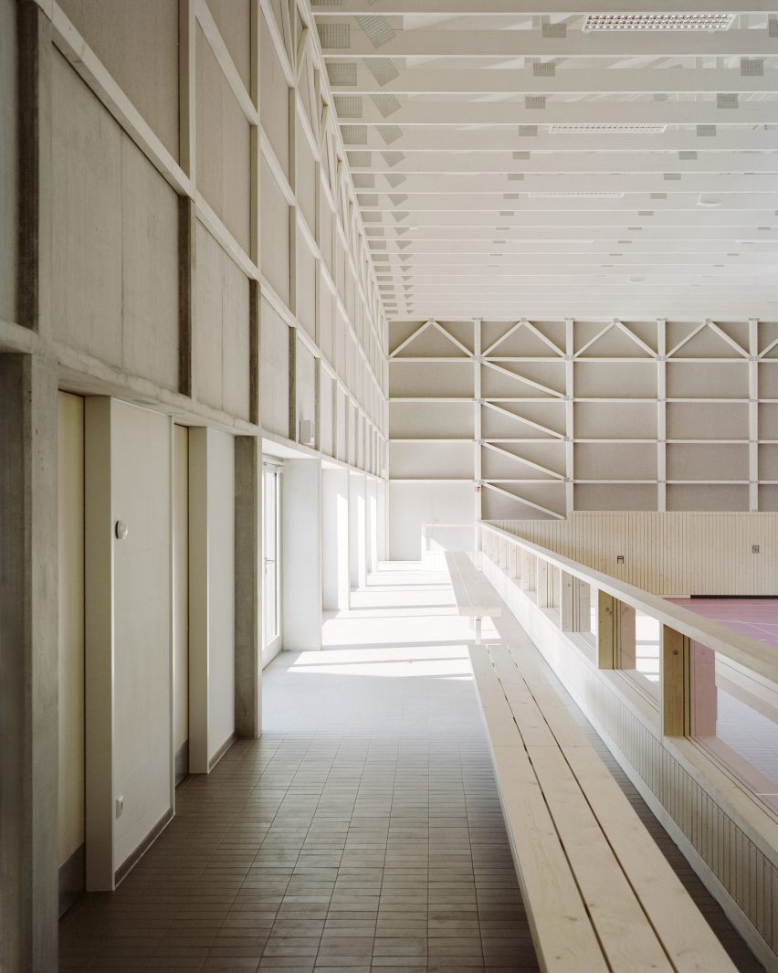 Sports Hall Haiming by Almannai Fischer