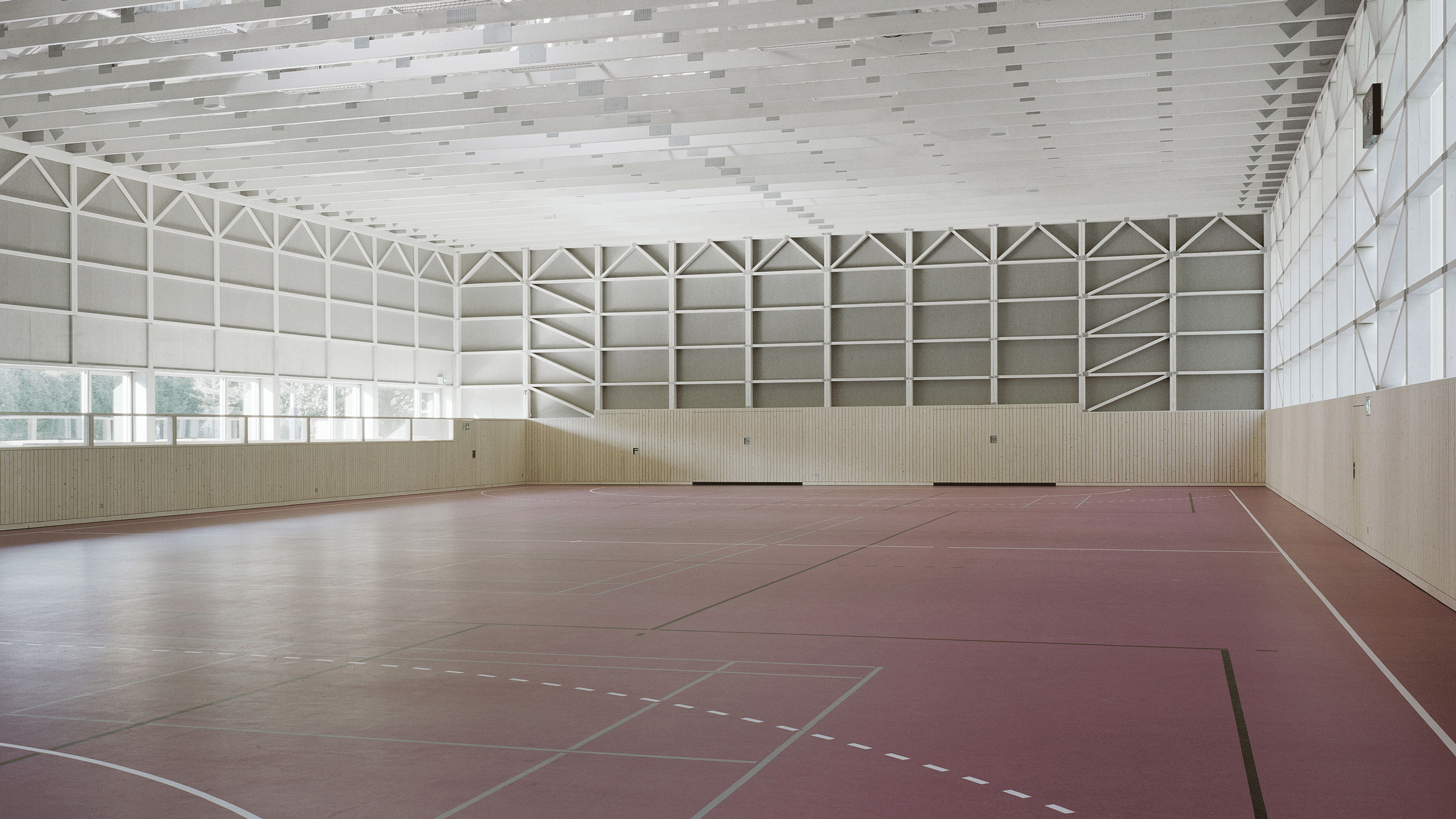 Sports Hall Haiming by Almannai Fischer