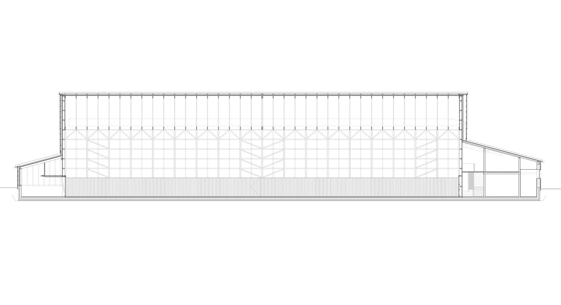 Sports Hall Haiming by Almannai Fischer