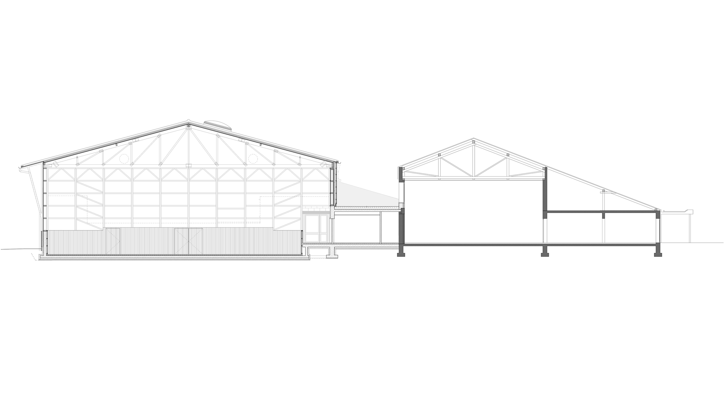 Sports Hall Haiming by Almannai Fischer