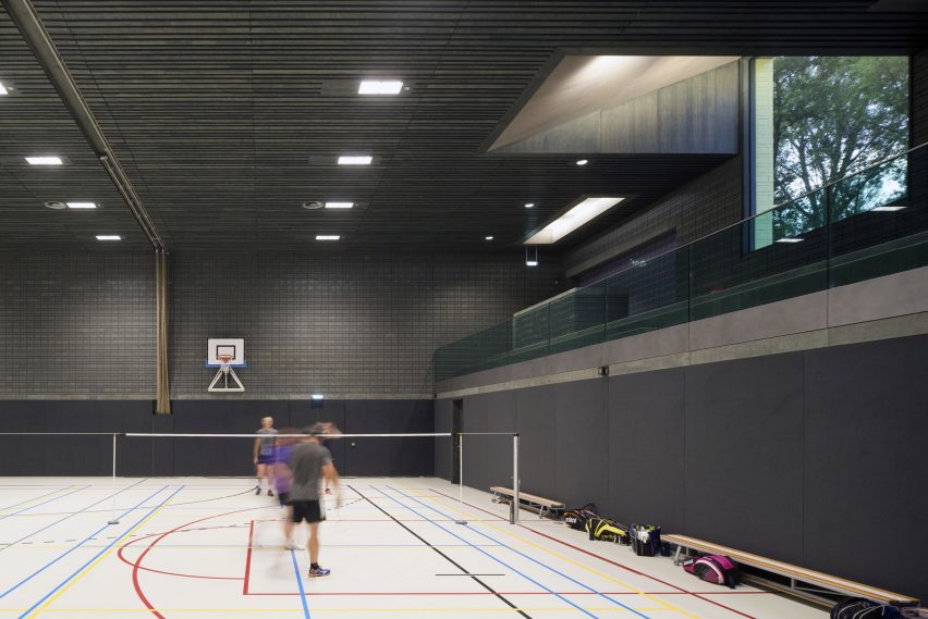 Sportscentre in Rotterdam by Koen van Velsen architects architecture netherlands