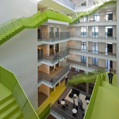 10 popular interiors from Dezeen’s Pinterest boards featuring Pantone’s colour of the year