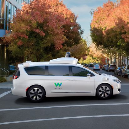 Waymo Chrysler self-driving car