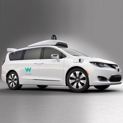 Waymo Chrysler self-driving car