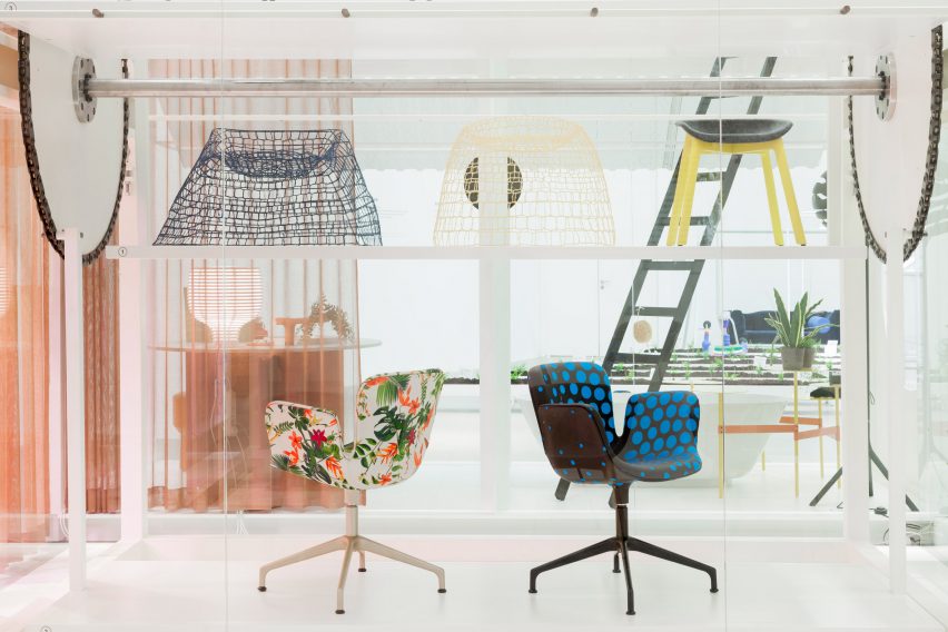 Werner Aisslinger House of Wonders installation at the pinakothek der moderne in munich