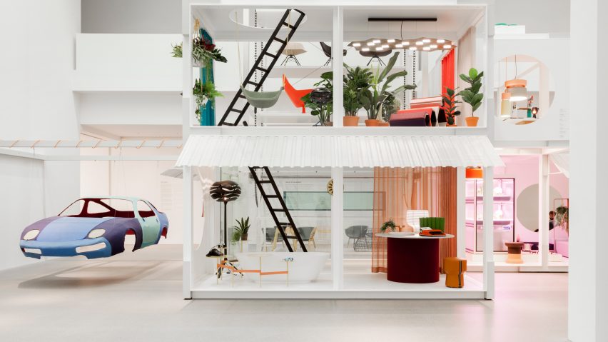 Werner Aisslinger House of Wonders installation at the pinakothek der moderne in munich